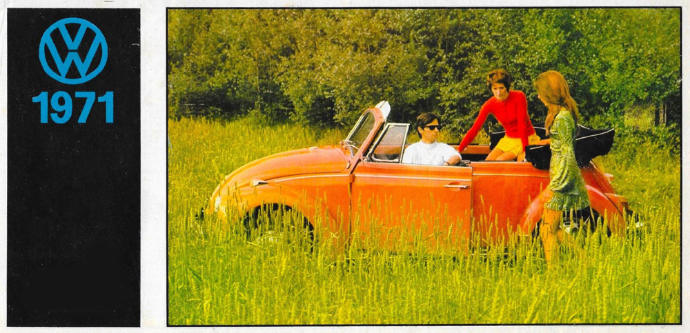 1971 Super Beetle dealer brochure