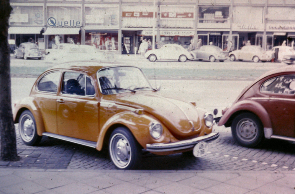 The 1303 was so new even the local population were stopping to look at the one or two that were in the streets, this one obviously been collected from the factory by a US buyer